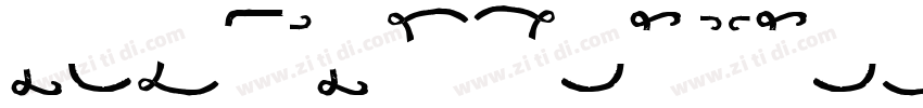 AMBURA Line Stencil语字体转换